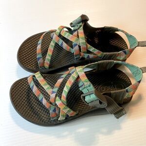 Chaco kids youth boy girl ZX turquoise hiking walking summer sandals -1